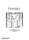 Dominium_Landings at Silver Lake_2 Bedroom Floor Plan